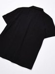 Nautica Short Sleeve Cotton Pique Polo Shirt - Black