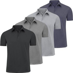 Men's Quick-Dry Golf Polo Shirt - 4 Colors