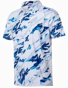 Men's Stretch Fit Short Sleeve Golf Polo Shirt