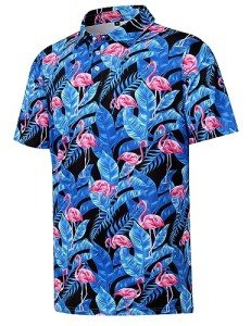 APTRO Men's Moisture-Wicking Short Sleeve Polo Shirt