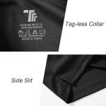 Men's Long Sleeve Quick Dry Polo Shirt - Black