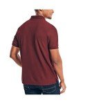 Nautica Men's Classic Short Sleeve Polo - Royal Burgundy