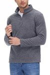 TACVASEN Men's Slim Fit Quarter Zip Sweatshirt