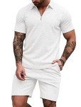 Men’s 2-Piece Polo Shirt and Shorts Set