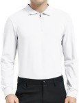 Men's Quick Dry Long Sleeve Golf & Fishing Polo