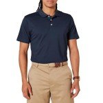 Men's Slim-Fit Quick-Dry Golf Polo - Dark Navy