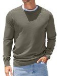 COOFANDY Men's Casual Crew Neck Pullover Sweater
