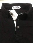 KUYIGO Men's Slim Fit Short Sleeve Polo - Black