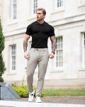 Men's Slim Fit Muscle Polo Shirt - Black
