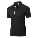 ZENGVEE Men's Quick Dry Polo Shirt 3-Pack