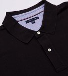 Tommy Hilfiger Men's Classic Fit Black Polo
