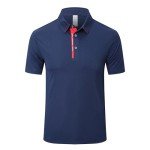 ZENGVEE Men's Quick Dry Polo Shirt 3-Pack