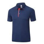 ZENGVEE Men's Quick Dry Polo Shirt 3-Pack