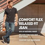 Wrangler Men's Comfort Flex Relaxed Fit Jeans