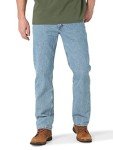 Wrangler Men's Classic Regular Fit Jeans - Light Stonewash