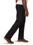 Wrangler Men's Relaxed Fit Black Flex Jeans