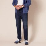 Men's Athletic Stretch Jeans - Dark Wash 38W x 32L