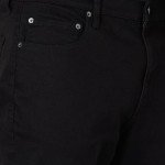 Men's Skinny-Fit Stretch Jeans in Black 32W x 30L