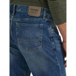 Wrangler Authentics Men's Boot Cut Jeans - Medium Indigo