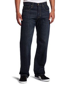 Levi's Men's 569 Loose Fit Jeans - Dark Chipped