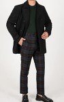 Men's Classic Double Breasted Wool Blend Peacoat