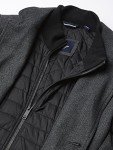 Dockers Men's Henry Wool Blend Charcoal Coat