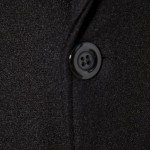 Men's Wool Pea Coat - Mid-Length Winter Jacket