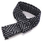 Men's Black Wool Blend Winter Trench Coat