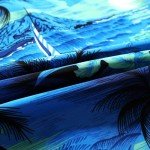 Men's Hawaiian Palm Tree Print Short Sleeve Shirt