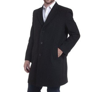 Alpine Swiss Men's 3-Button Wool Walker Coat
