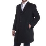 Alpine Swiss Men's 3-Button Wool Walker Coat