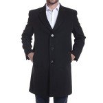 Alpine Swiss Men's 3-Button Wool Walker Coat