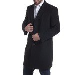 Alpine Swiss Men's 3-Button Wool Walker Coat