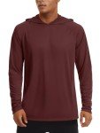 Men's Quick Dry UV Protection Hoodie - Red