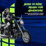 Men's Black Leather Motorcycle Jacket with Armor