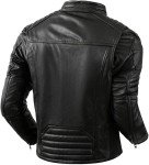 Men's Vintage Black Lambskin Biker Jacket