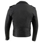 Milwaukee Leather Men's Classic Brando Black Jacket
