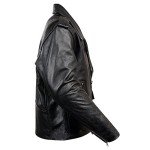 Milwaukee Leather Men's Classic Brando Black Jacket
