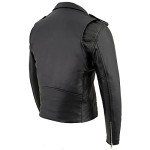 Milwaukee Leather Men's Classic Brando Black Jacket