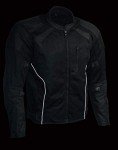 Men's Milwaukee Leather Black Armored Motorcycle Jacket