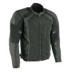 Men's Milwaukee Leather Black Armored Motorcycle Jacket