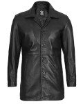 Black 100% Lambskin Leather Jacket for Men