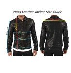 Stylish Men's Red Leather Motorcycle Bomber Jacket