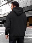 Men’s Big & Tall Casual Hoodie - Black