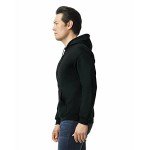 Gildan Men's Black Fleece Hooded Sweatshirt, Large