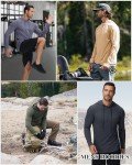 Men's Black Pullover Hoodie - Casual Workout Top