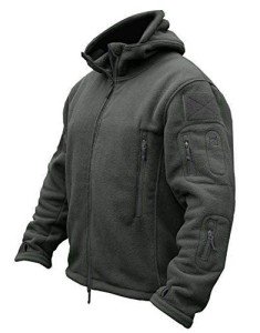 Men's Full Zip Fleece Hoodie Jacket