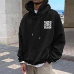 Funny Men's Hoodies - Black Friday QR Code Design