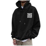 Funny Men's Hoodies - Black Friday QR Code Design