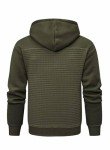 Men's Moss Green Casual Hoodie with Pocket